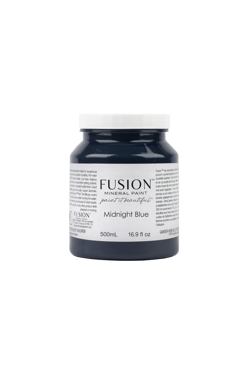 Fusion Mineral Paint Midnight Blue 500mL