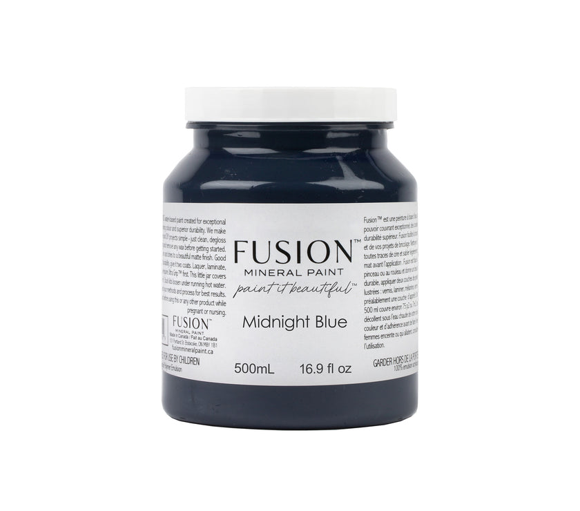 Fusion Mineral Paint Midnight Blue 500mL