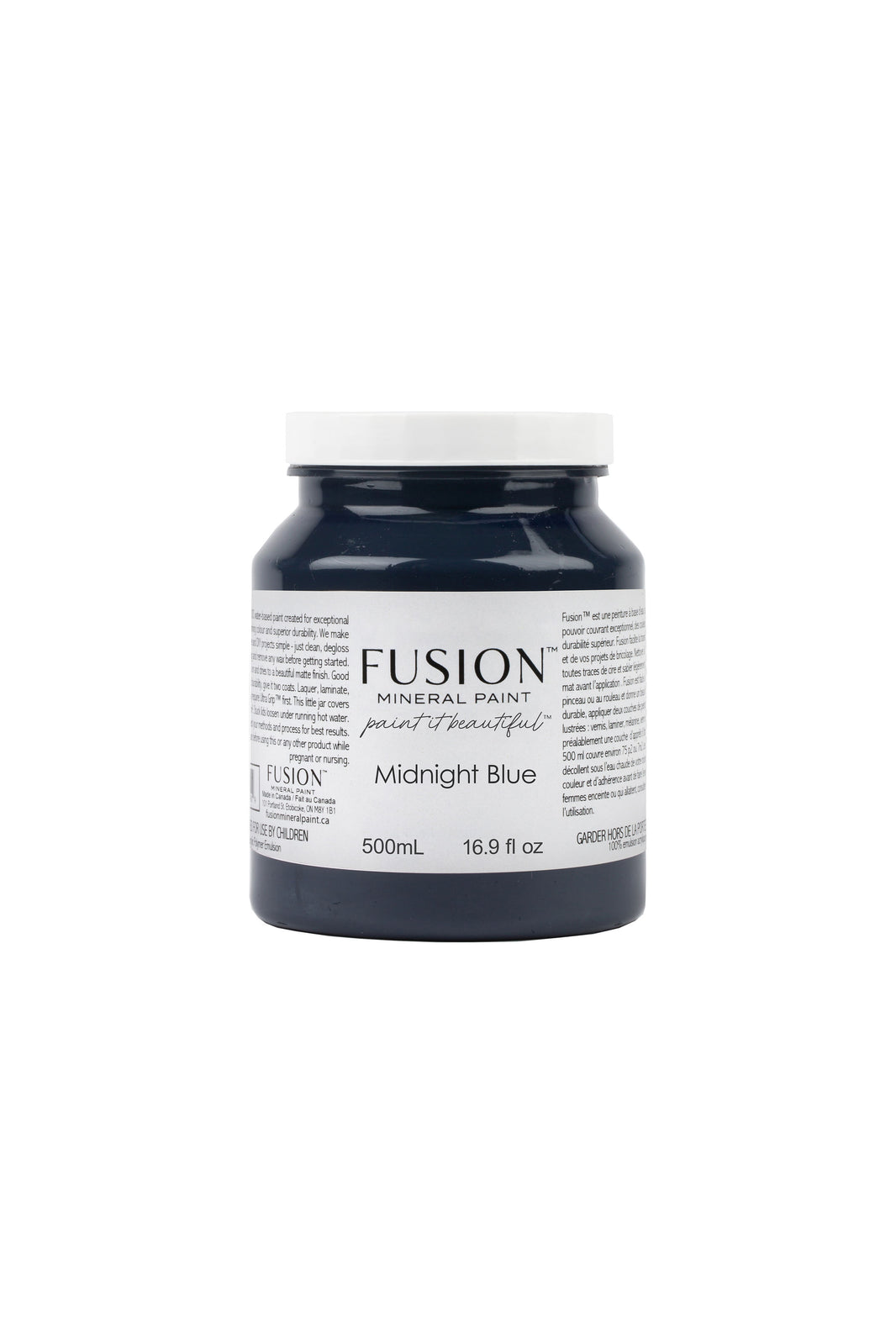 Fusion Mineral Paint Midnight Blue 500mL