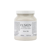 Jar of Fusion Mineral Paint on a white background Fusion Mineral Paint Raw Silk Homestead House Furniture Paint art-noise.myshopify.com fusion-mineral-paint-raw-silk-500ml
