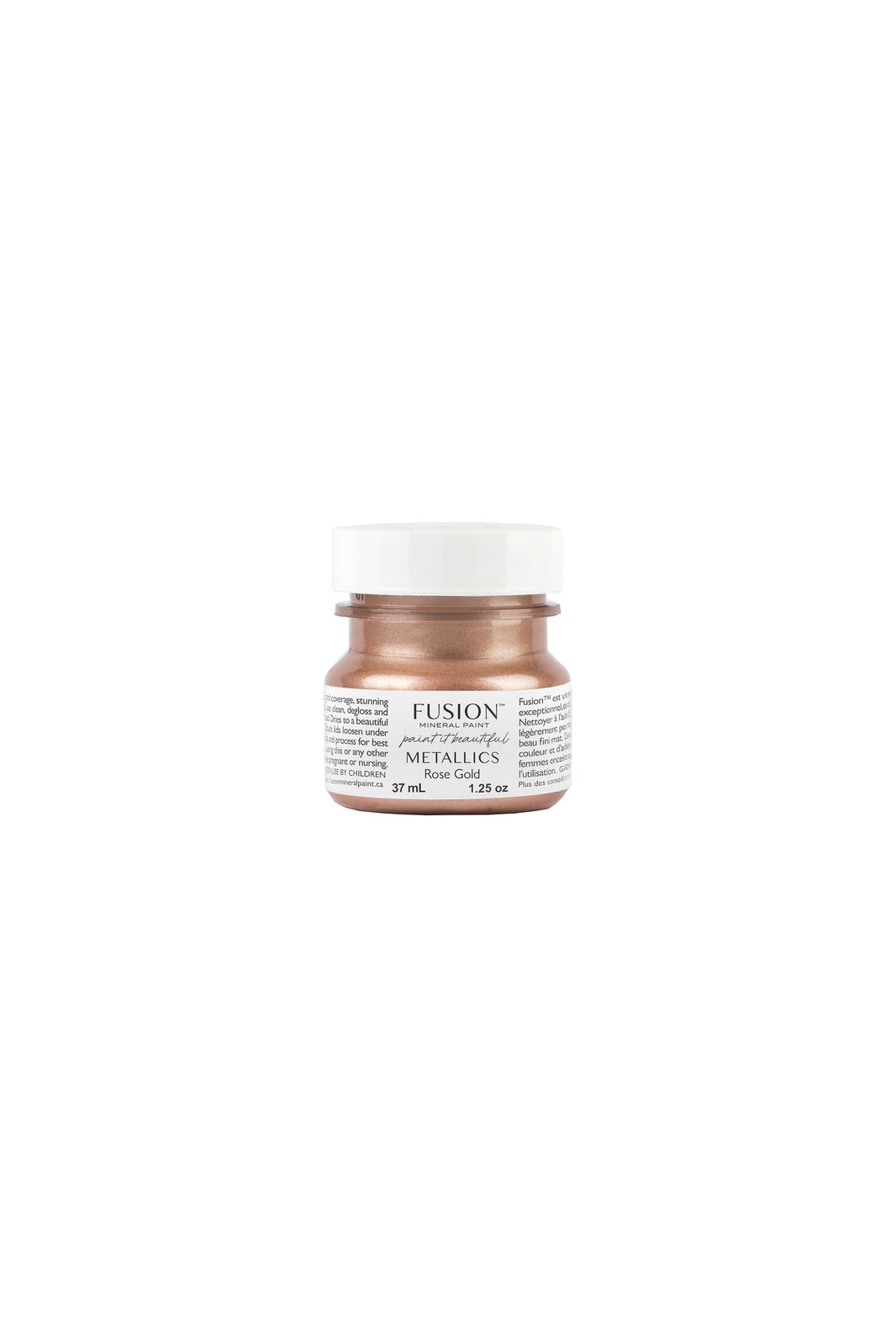 Fusion Mineral Paint Metallic Rose Gold 37mL