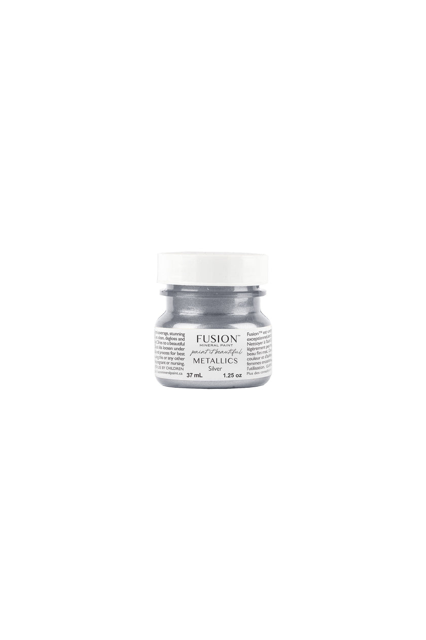 Fusion Mineral Paint Metallic Silver
