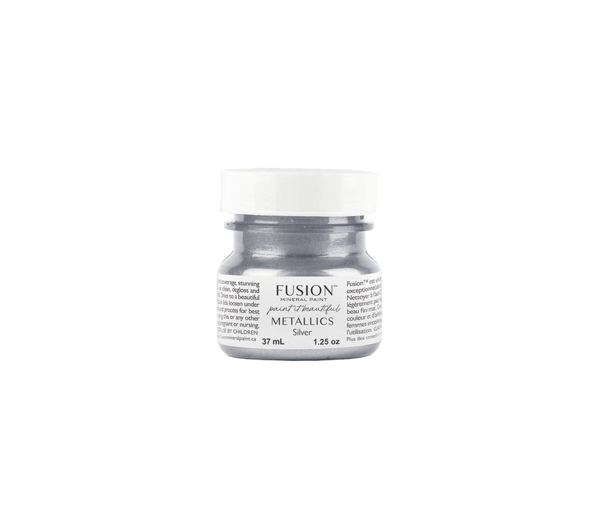 Fusion Mineral Paint Metallic Silver