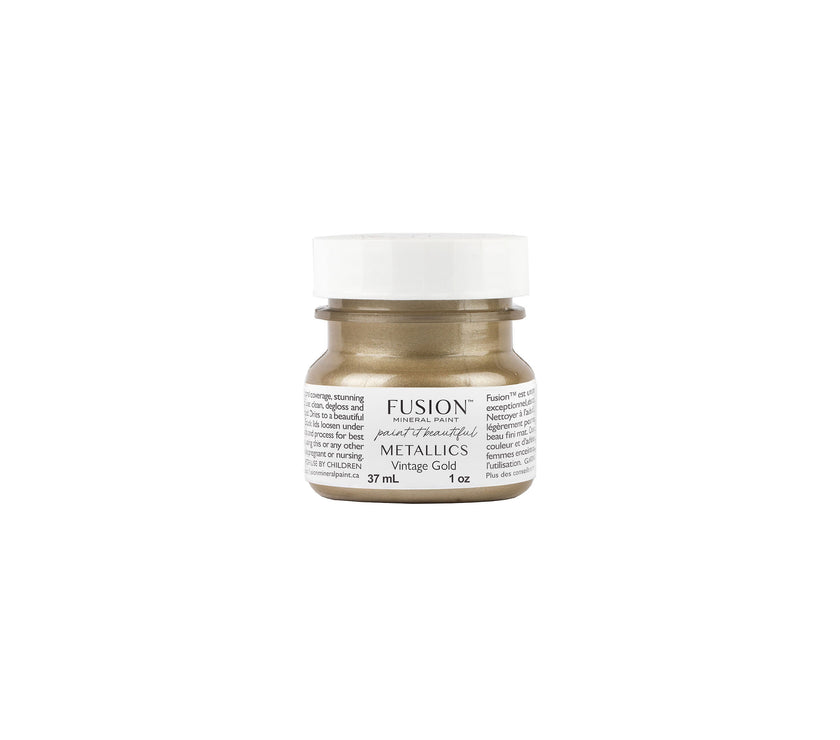 Fusion Mineral Paint Metallic Vintage Gold