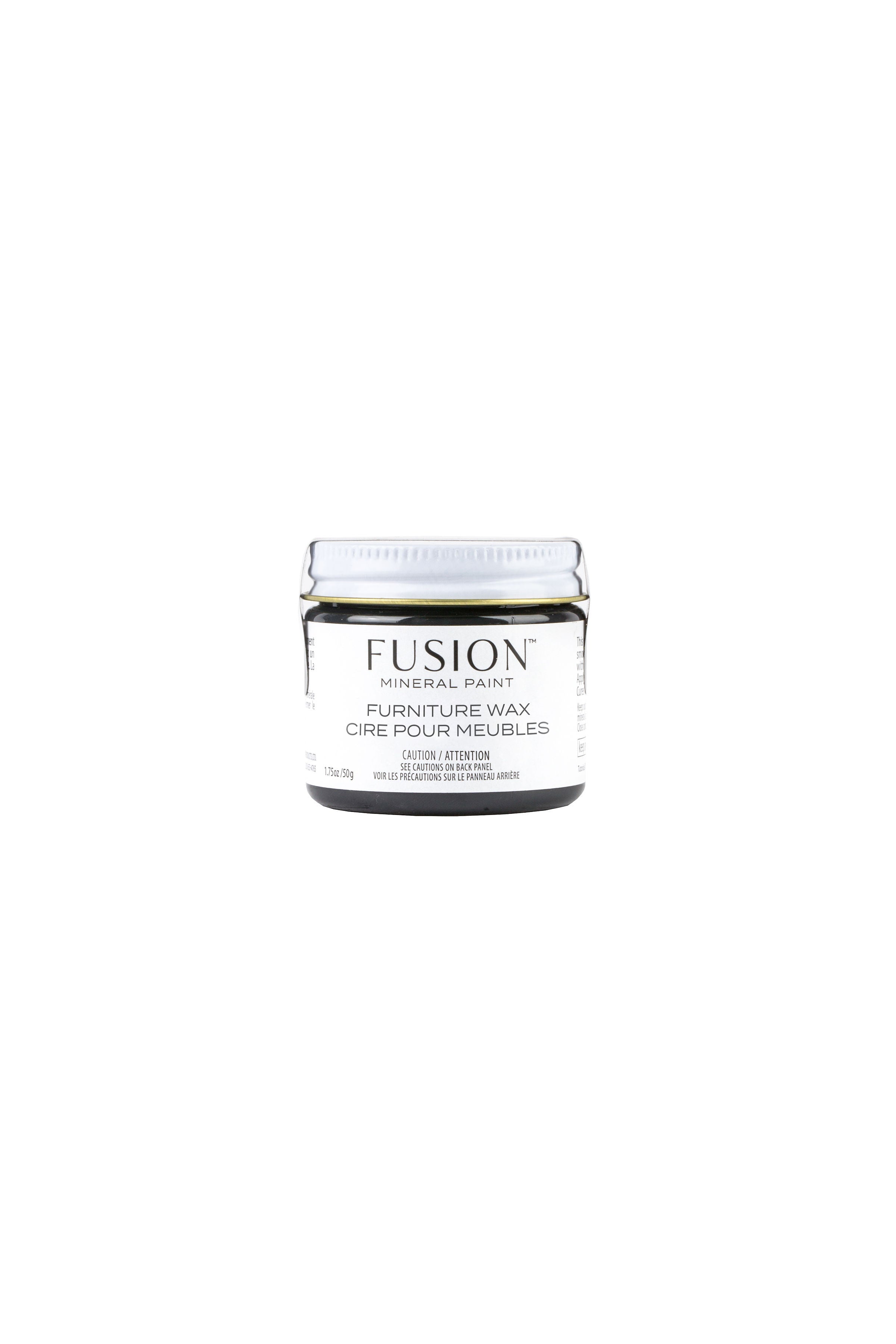 Fusion Mineral Paint Furniture Wax Black