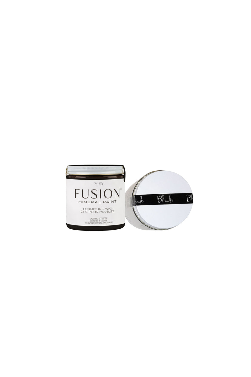 Fusion Mineral Paint Furniture Wax Black