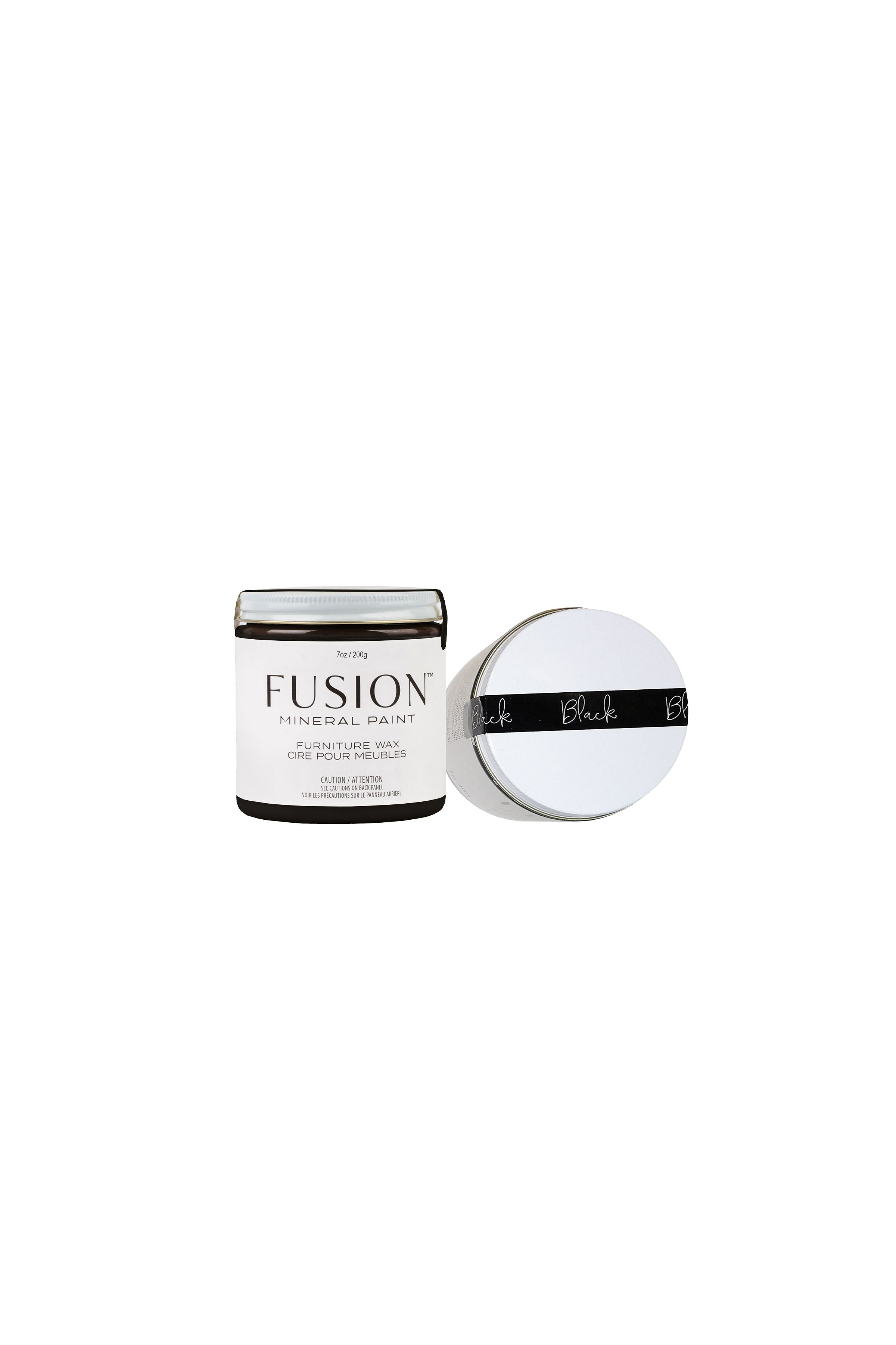 Fusion Mineral Paint Furniture Wax Black