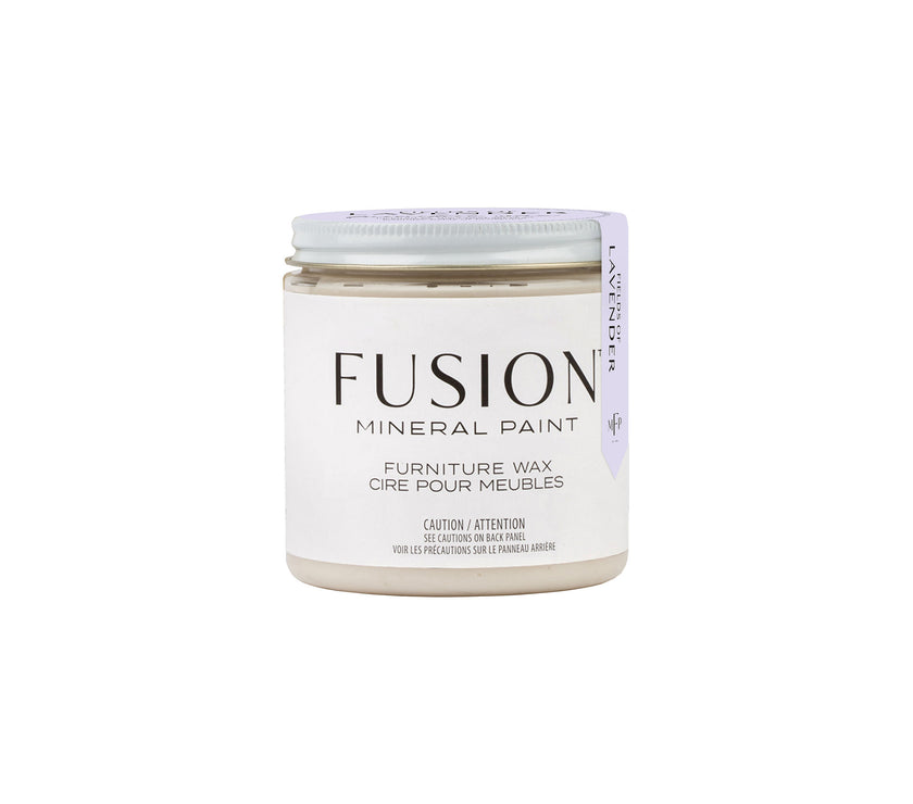 Fusion Mineral Paint Furniture Wax Clear Scented - Lavender 200g