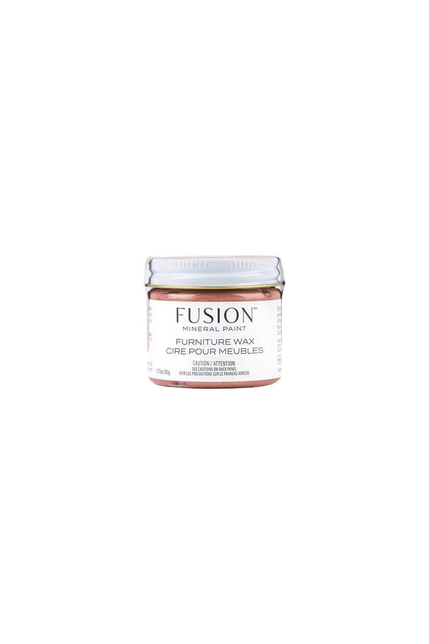 Fusion Mineral Paint Furniture Wax Rose Gold 50g