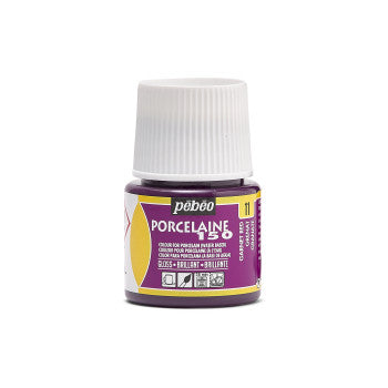 Porcelaine 150 - 45ml Garnet Red