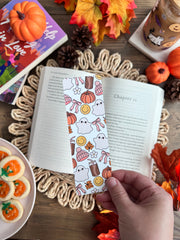 Fall Ghostie Bookmark