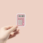 Girl Math Sticker