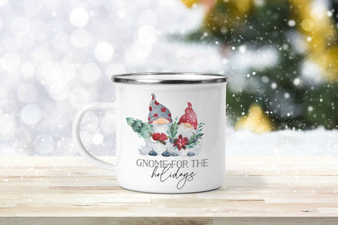 Gnome for the holiday Enamel Mug