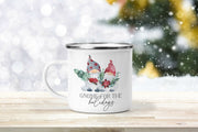 Gnome for the holiday Enamel Mug Creativien product_type art-noise.myshopify.com gnome-for-the-holiday-enamel-mug