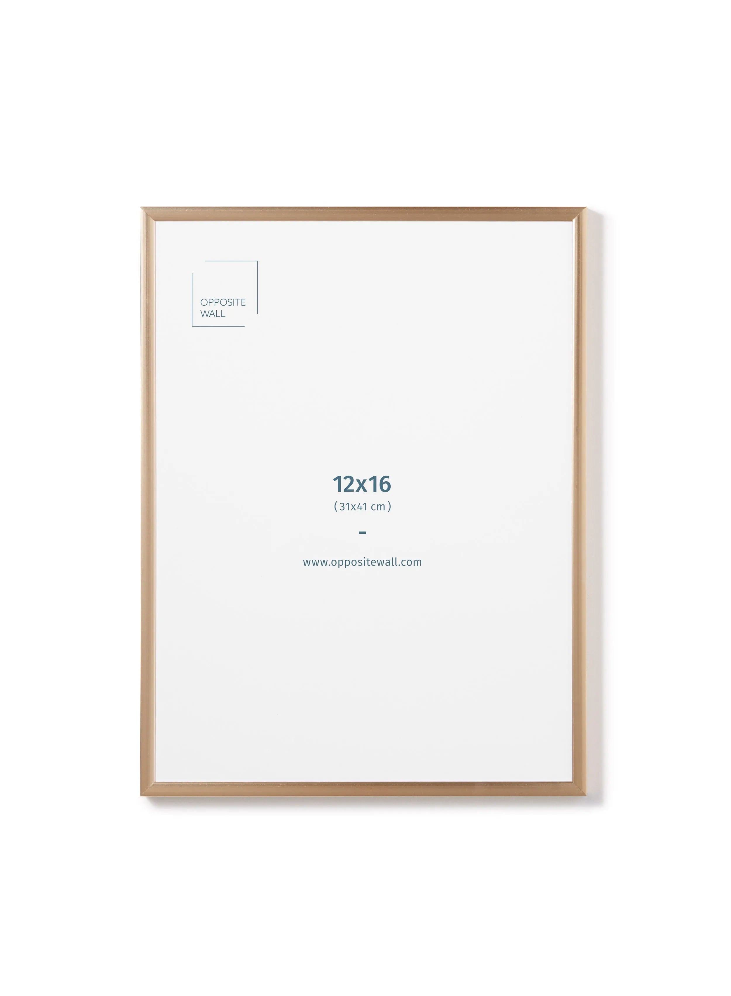 Gold Metal Frame, 12x16 in | 31x41 cm Opposite Wall Frame art-noise.myshopify.com gold-metal-frame-12x16-in-31x41-cm Gold Metal Frame, 12x16 in | 31x41 cm Opposite Wall Frame art-noise.myshopify.com gold-metal-frame-12x16-in-31x41-cm