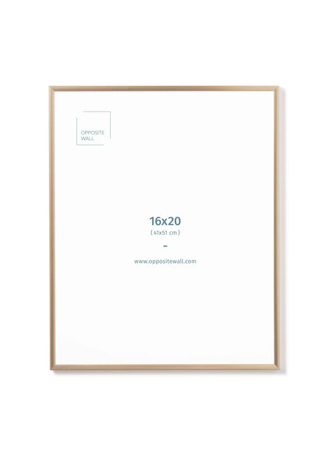 Gold Metal Frame, 16x20 in | 41x51 cm Opposite Wall Frame art-noise.myshopify.com gold-metal-frame-16x20-in-41x51-cm Gold Metal Frame, 16x20 in | 41x51 cm Opposite Wall Frame art-noise.myshopify.com gold-metal-frame-16x20-in-41x51-cm