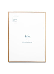 Gold Metal Frame, 18x24 in | 46x61 cm