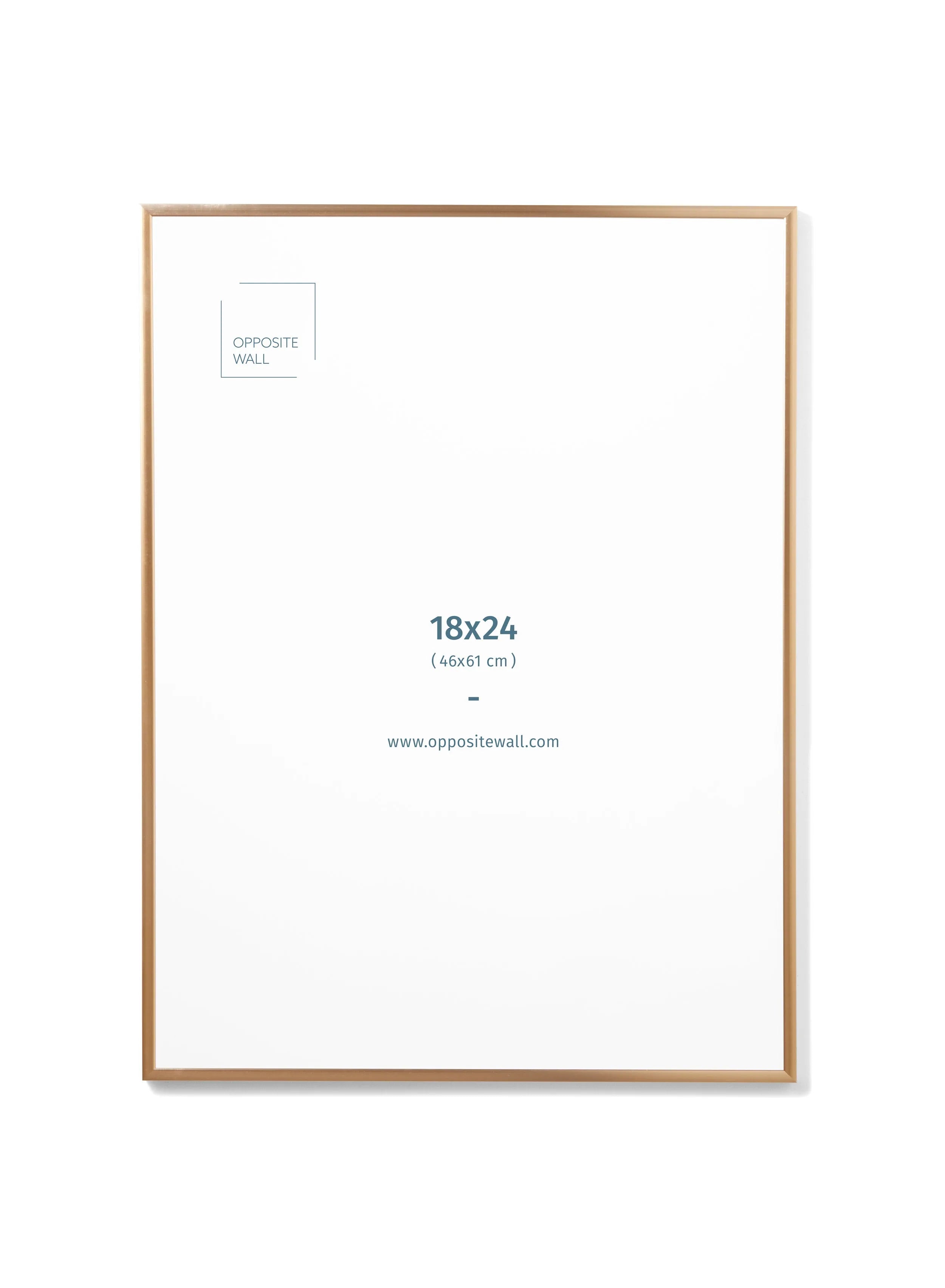 Gold Metal Frame, 18x24 in | 46x61 cm Opposite Wall Frame art-noise.myshopify.com gold-metal-frame-18x24-in-46x61-cm Gold Metal Frame, 18x24 in | 46x61 cm Opposite Wall Frame art-noise.myshopify.com gold-metal-frame-18x24-in-46x61-cm