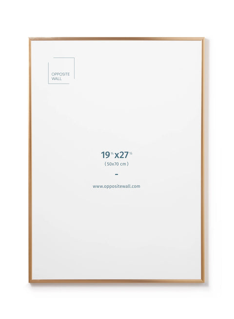Gold Metal Frame, 19¾x27½ in | 50x70 cm Opposite Wall Frame art-noise.myshopify.com gold-metal-frame-19-x27-in-50x70-cm Gold Metal Frame, 19¾x27½ in | 50x70 cm Opposite Wall Frame art-noise.myshopify.com gold-metal-frame-19-x27-in-50x70-cm
