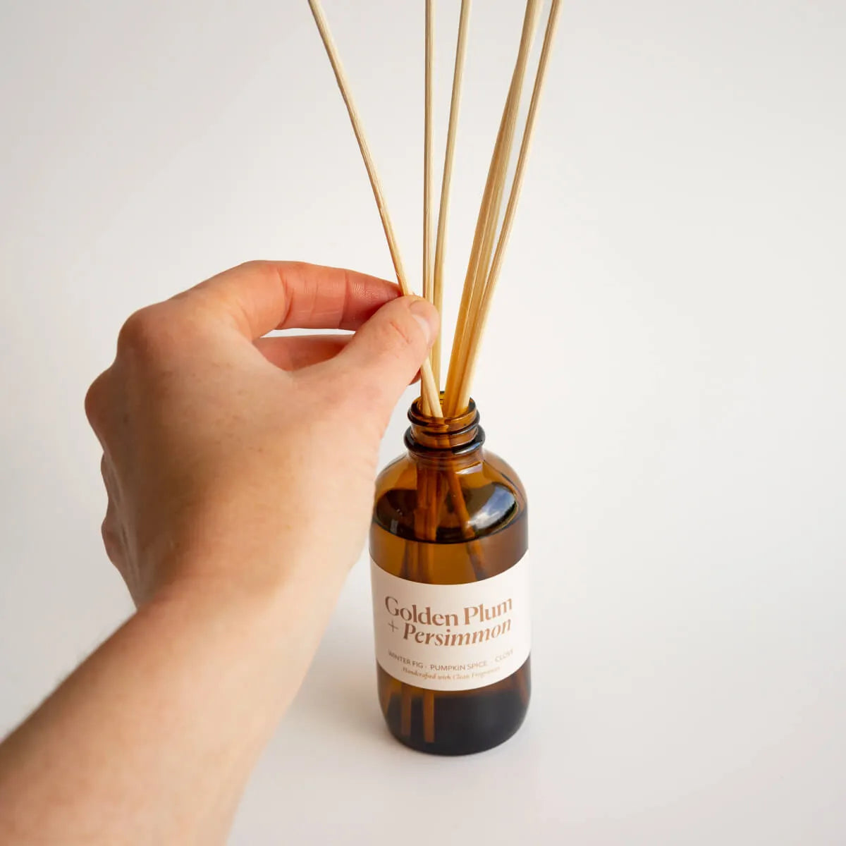  Golden Plum + Persimmon Reed Diffuser Misiyo Candle Co Reed Diffusers art-noise.myshopify.com golden-plum-persimmon-reed-diffuser