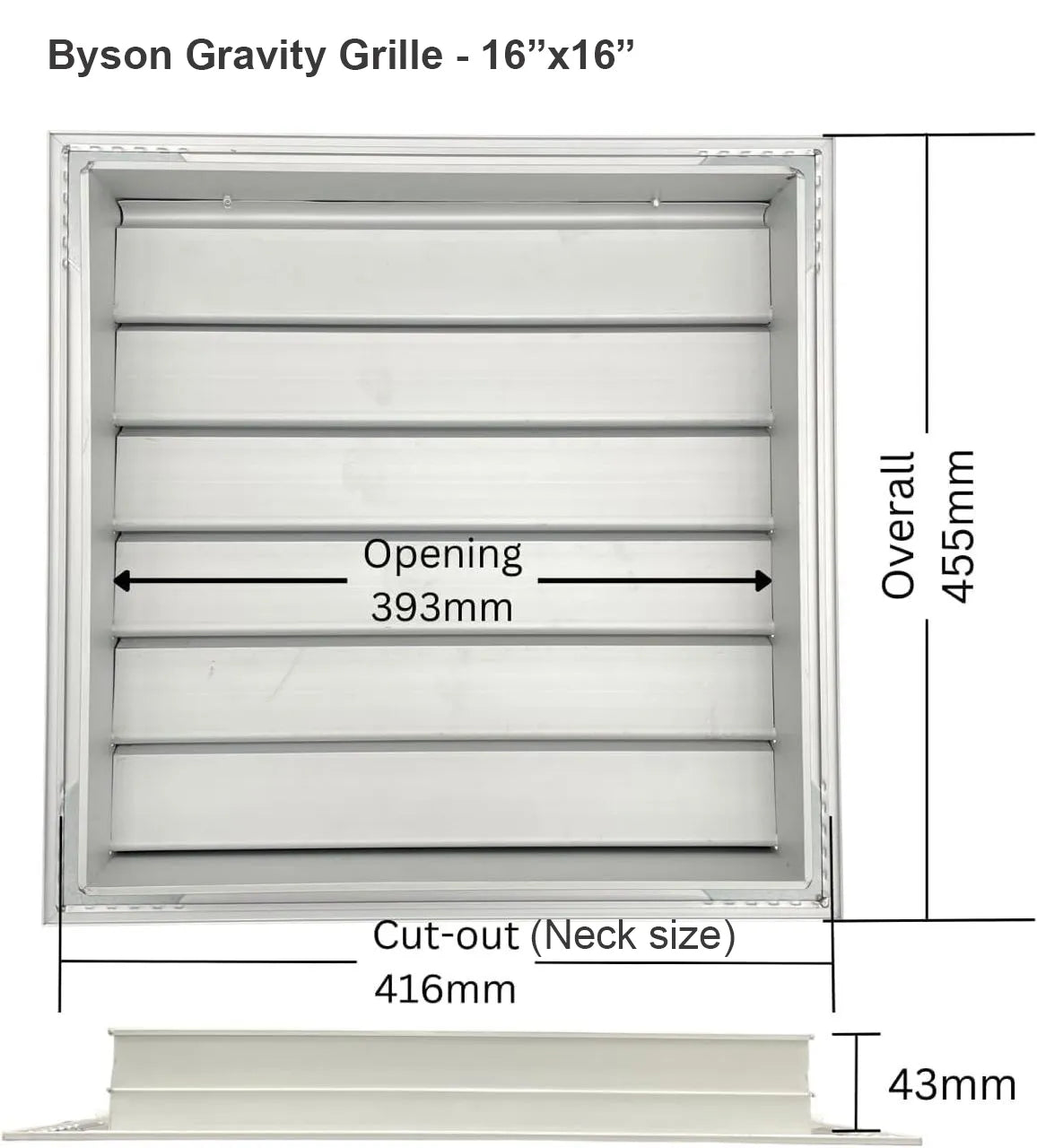 Byson Gravity Grilles, Aluminum - Anodized Byson Building Materials art-noise.myshopify.com byson-gravity-grilles-aluminum-anodized Byson Gravity Grilles, Aluminum - Anodized Byson Building Materials art-noise.myshopify.com byson-gravity-grilles-aluminum-anodized