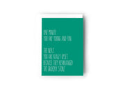 ONE MINUTE YOU ARE YOUNG AND FUN Creativien product_type art-noise.myshopify.com one-minute-you-are-young-and-fun