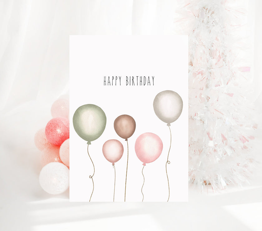 Happy Birthday Balloons