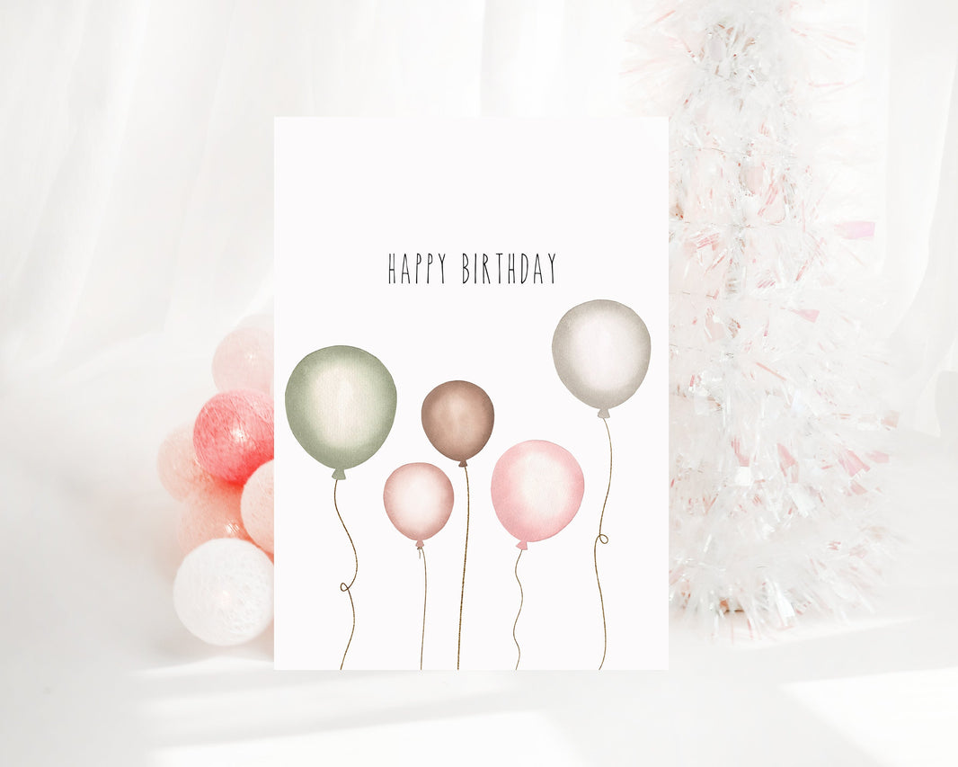 Happy Birthday Balloons