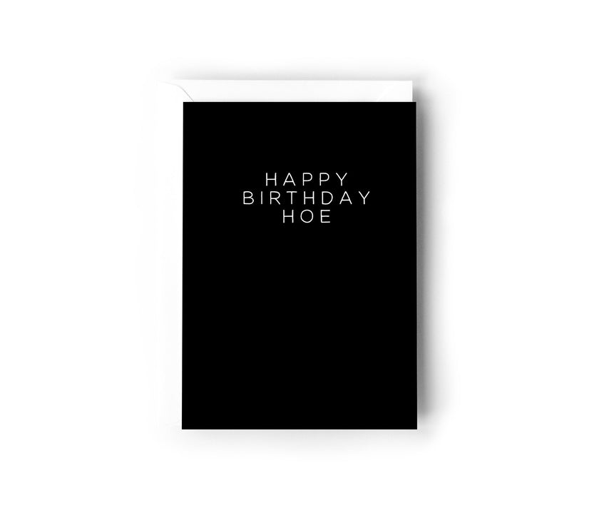 Happy Birthday Hoe
