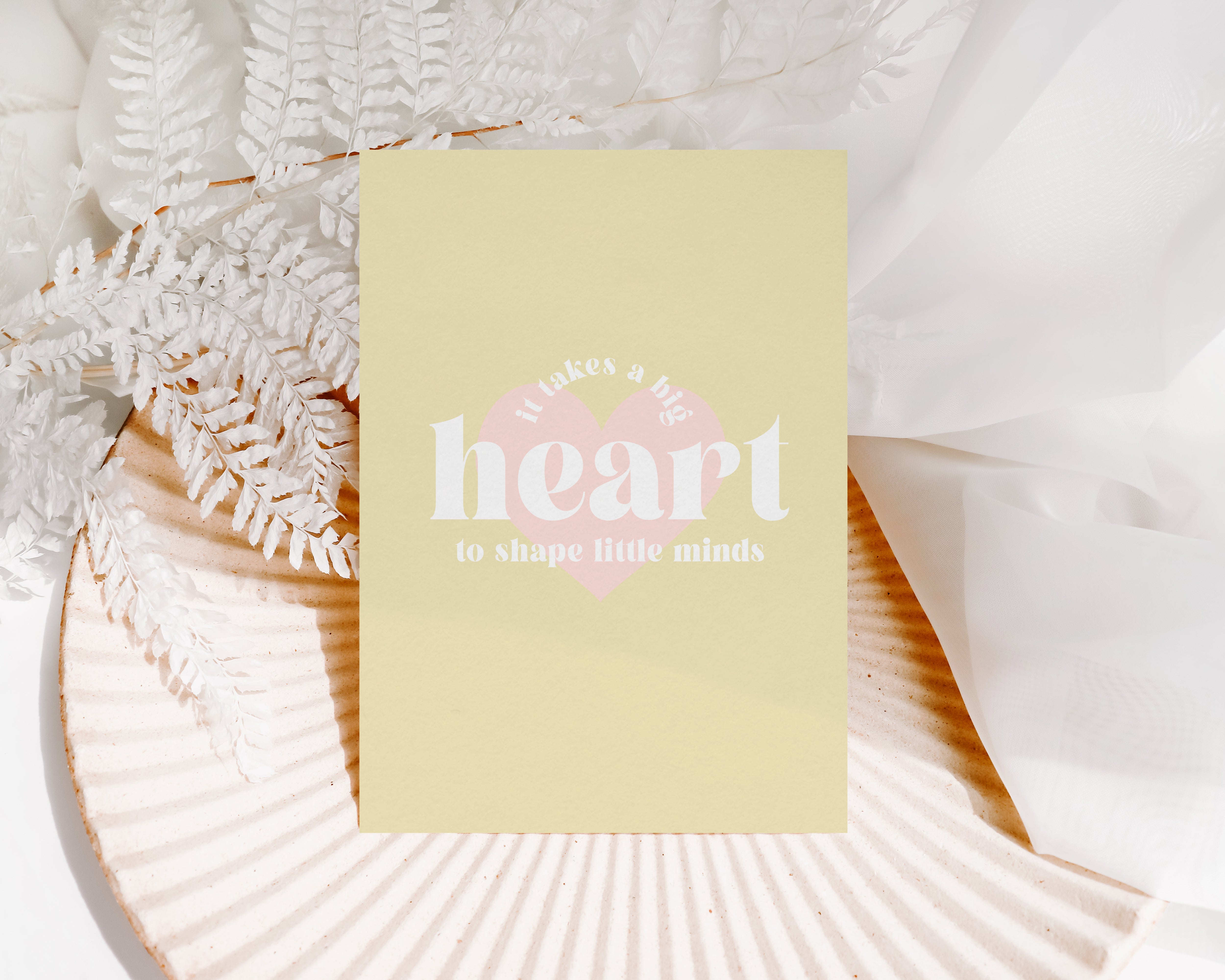 It takes a big heart to shape little minds Creativien product_type art-noise.myshopify.com it-takes-a-big-heart-to-shape-little-minds