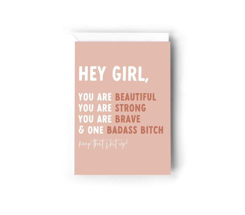 You are Beautiful, Strong, Brave