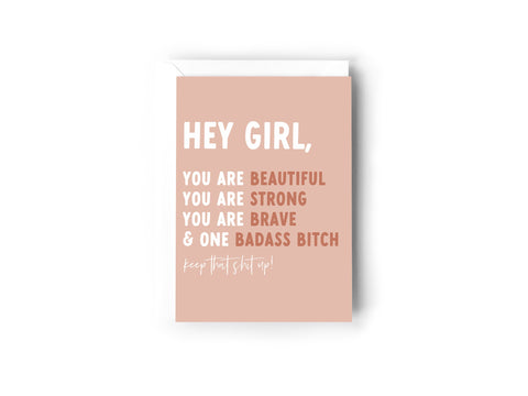 You are Beautiful, Strong, Brave