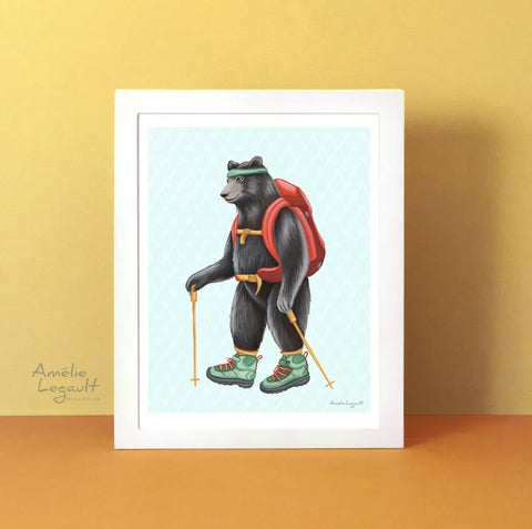 Amélie Legault - Hiking Black Bear Print - Art Noise Amélie Legault - Hiking Black Bear Print Amelie Legault Fine Art Prints art-noise.myshopify.com amelie-legault-hiking-black-bear-print Amélie Legault - Hiking Black Bear Print Amelie Legault Fine Art Prints art-noise.myshopify.com amelie-legault-hiking-black-bear-print