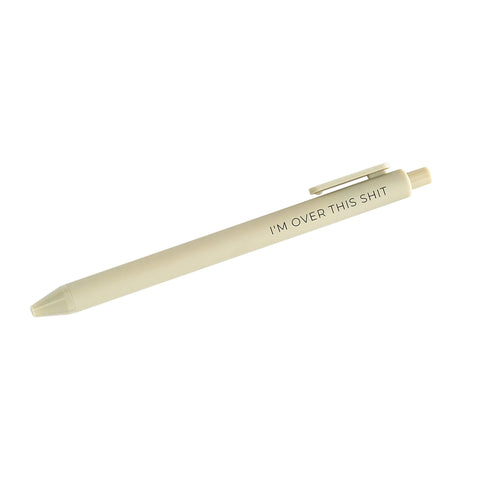 I'm over this shit pen Creativien product_type art-noise.myshopify.com im-over-this-shit-pen I'm over this shit pen Creativien  art-noise.myshopify.com im-over-this-shit-pen