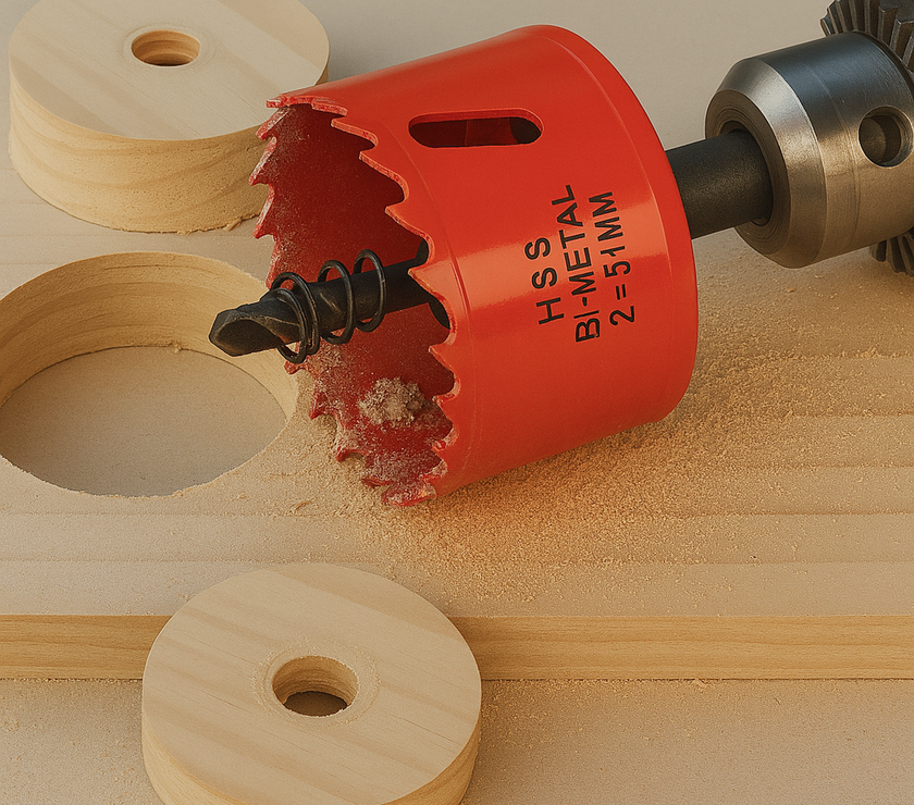 M42 Bi-Metal Hole Saw Set – 54mm to 6" | Wood, Metal, Drywall | Arbor Included