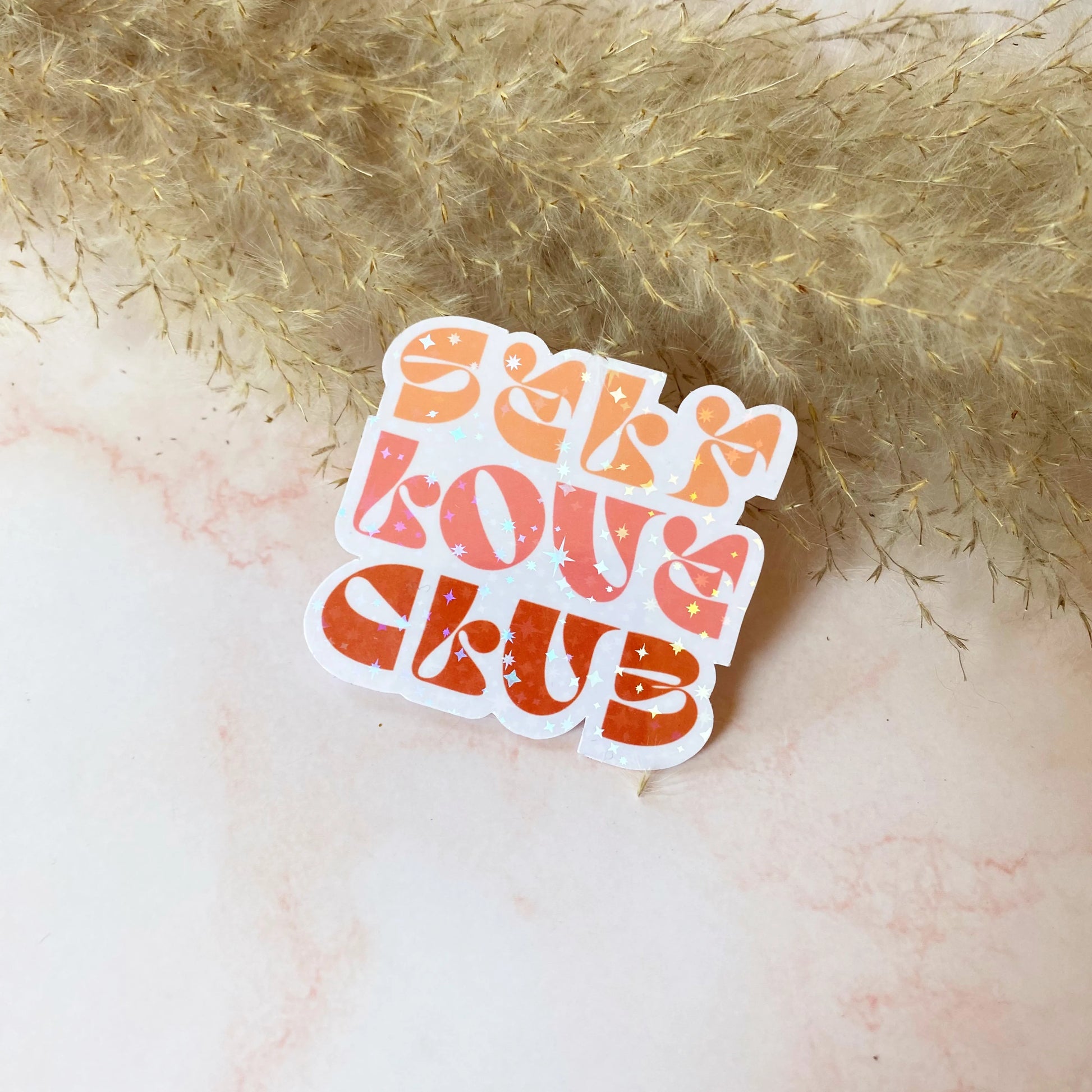  Self Love Club Sticker Cheeky Peach Designs Sticker art-noise.myshopify.com self-love-club-sticker