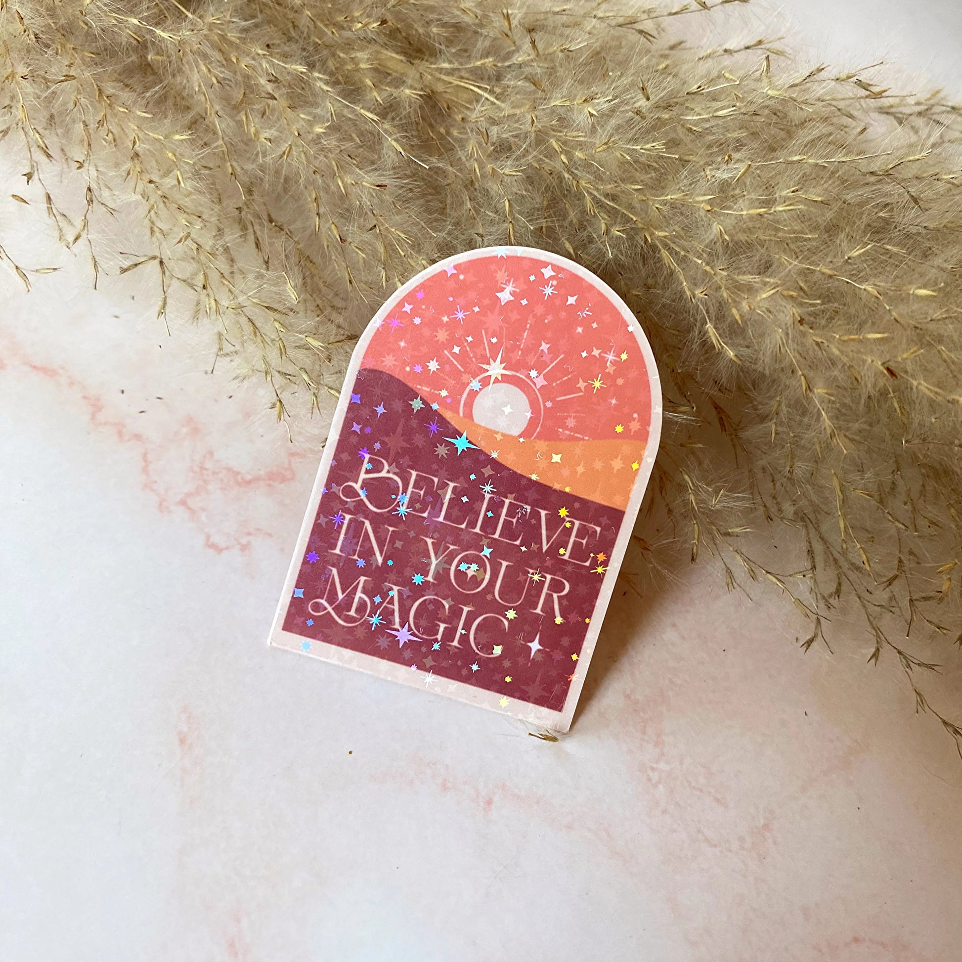 Believe in your Magic Sticker Cheeky Peach Designs Sticker art-noise.myshopify.com believe-in-your-magic-sticker