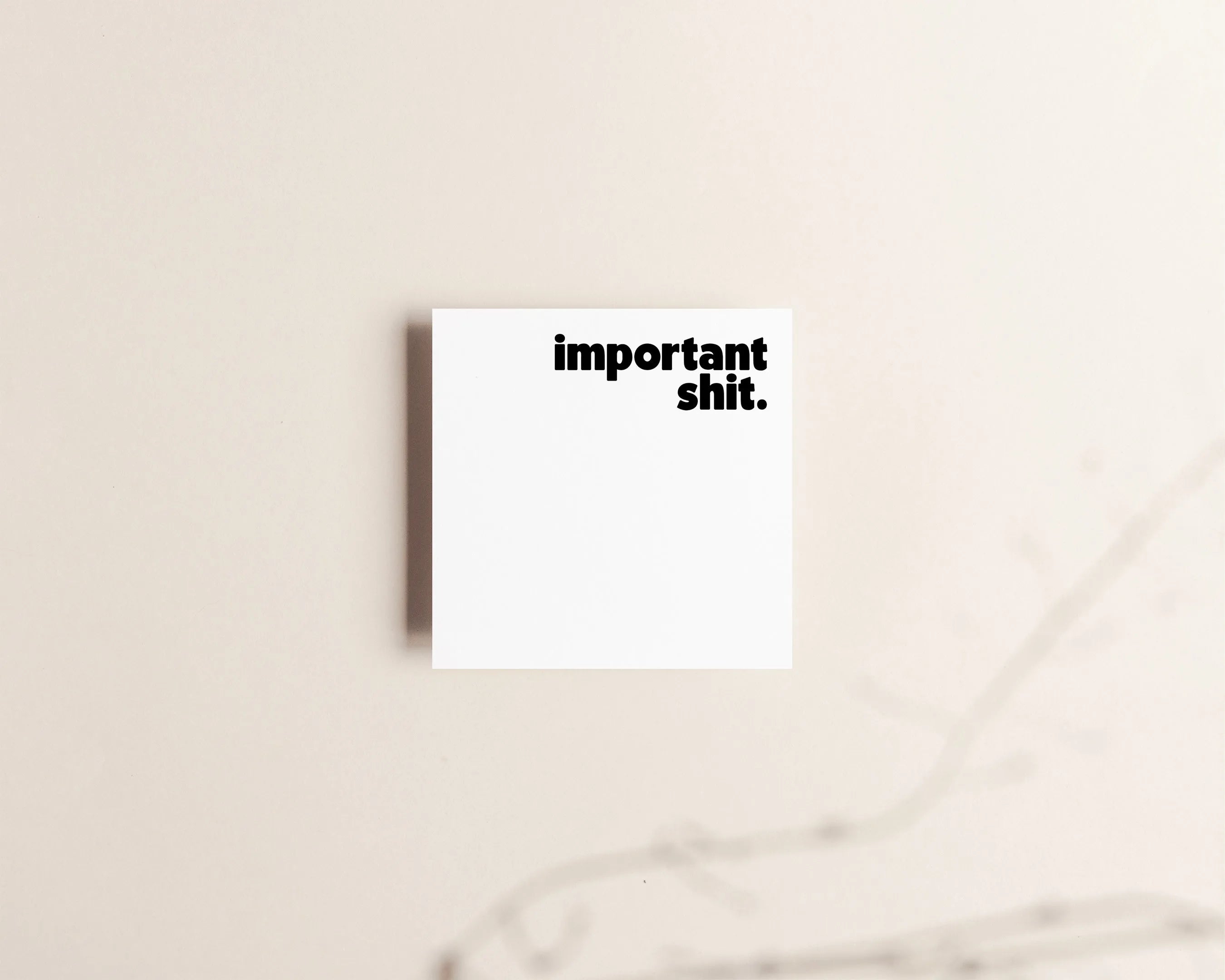 Important Shit Sticky Notes Creativien Paper Goods art-noise.myshopify.com important-shit-sticky-notes Important Shit Sticky Notes Creativien Paper Goods art-noise.myshopify.com important-shit-sticky-notes