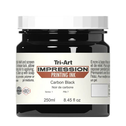 Impressions Block Printing Ink - Black - Art Noise Impressions Block Printing Ink - Black Tri-Art Mfg. Printmaking Ink art-noise.myshopify.com impressions-block-printing-ink-black