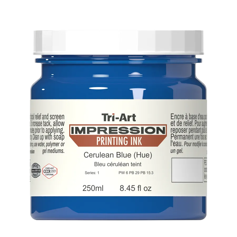 Impressions Block Printing Ink - Sky Blue - Art Noise Impressions Block Printing Ink - Sky Blue Tri-Art Mfg. Printmaking Ink art-noise.myshopify.com impressions-block-printing-ink-sky-blue