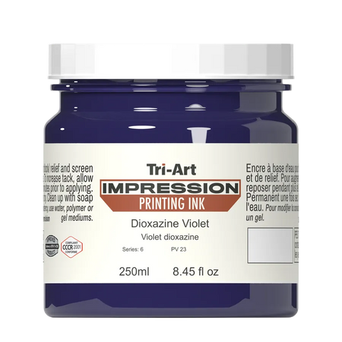 Impressions Block Printing Ink - Violet - Art Noise Impressions Block Printing Ink - Violet Tri-Art Mfg. Printmaking Ink art-noise.myshopify.com impressions-block-printing-ink-violet