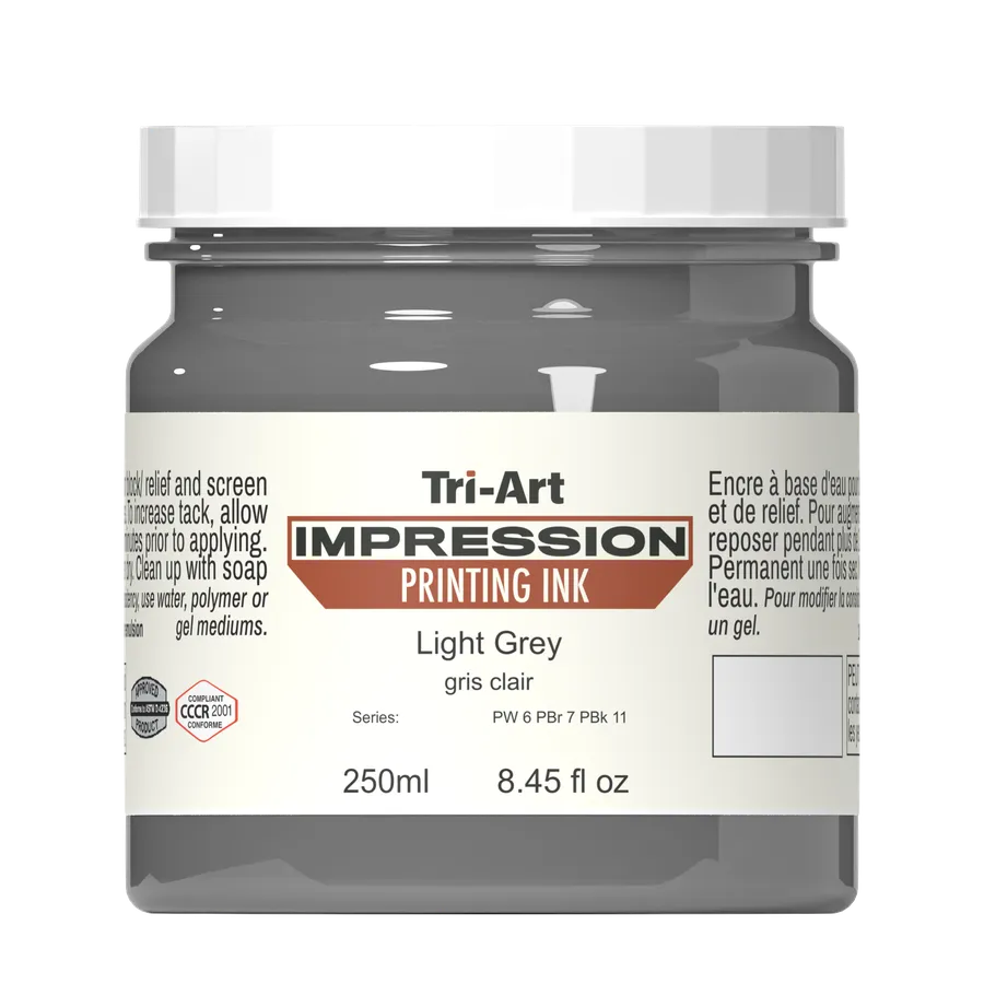 Pri Printing Ink Impressions Block Printing Ink Light Grey | Art Noise