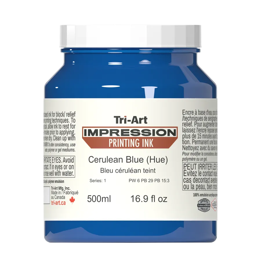 Impressions Block Printing Ink - Sky Blue - Art Noise Impressions Block Printing Ink - Sky Blue Tri-Art Mfg. Printmaking Ink art-noise.myshopify.com impressions-block-printing-ink-sky-blue