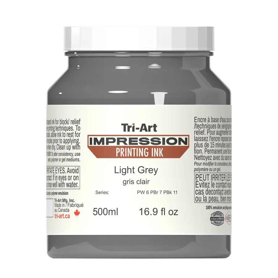 Impressions Block Printing Ink - Light Grey - Art Noise Impressions Block Printing Ink - Light Grey Triart  art-noise.myshopify.com impressions-block-printing-ink-light-grey