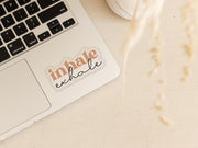 Inhale Exhale Vinyl Sticker Creativien Stickers art-noise.myshopify.com inhale-exhale-vinyl-sticker