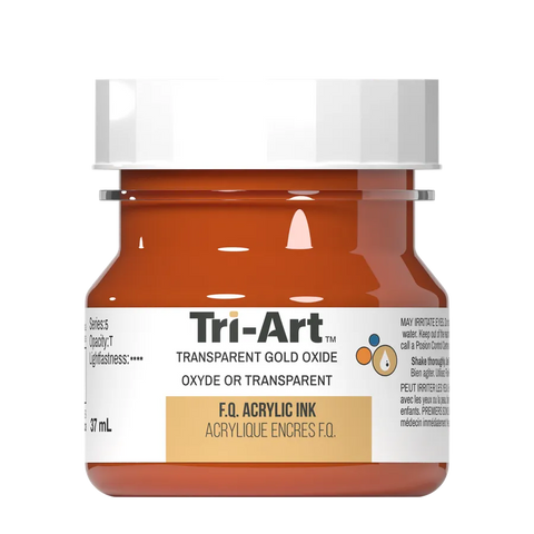 Tri-Art Ink - Transparent Gold Oxide - 37mL - Art Noise Tri-Art Ink - Transparent Gold Oxide - 37mL Triart  art-noise.myshopify.com tri-art-ink-transparent-gold-oxide-37ml