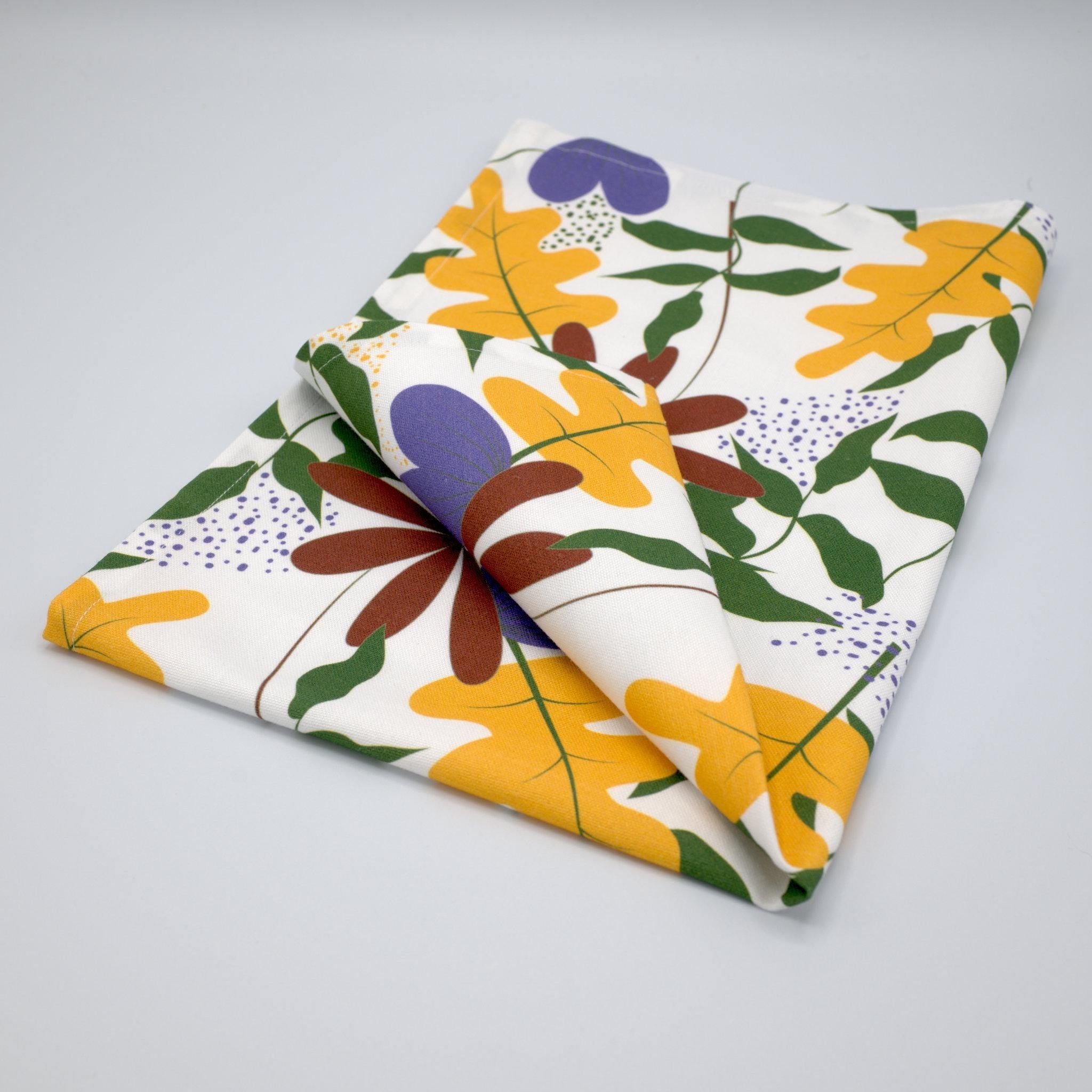 Just Leaves Tea Towels: Set/3