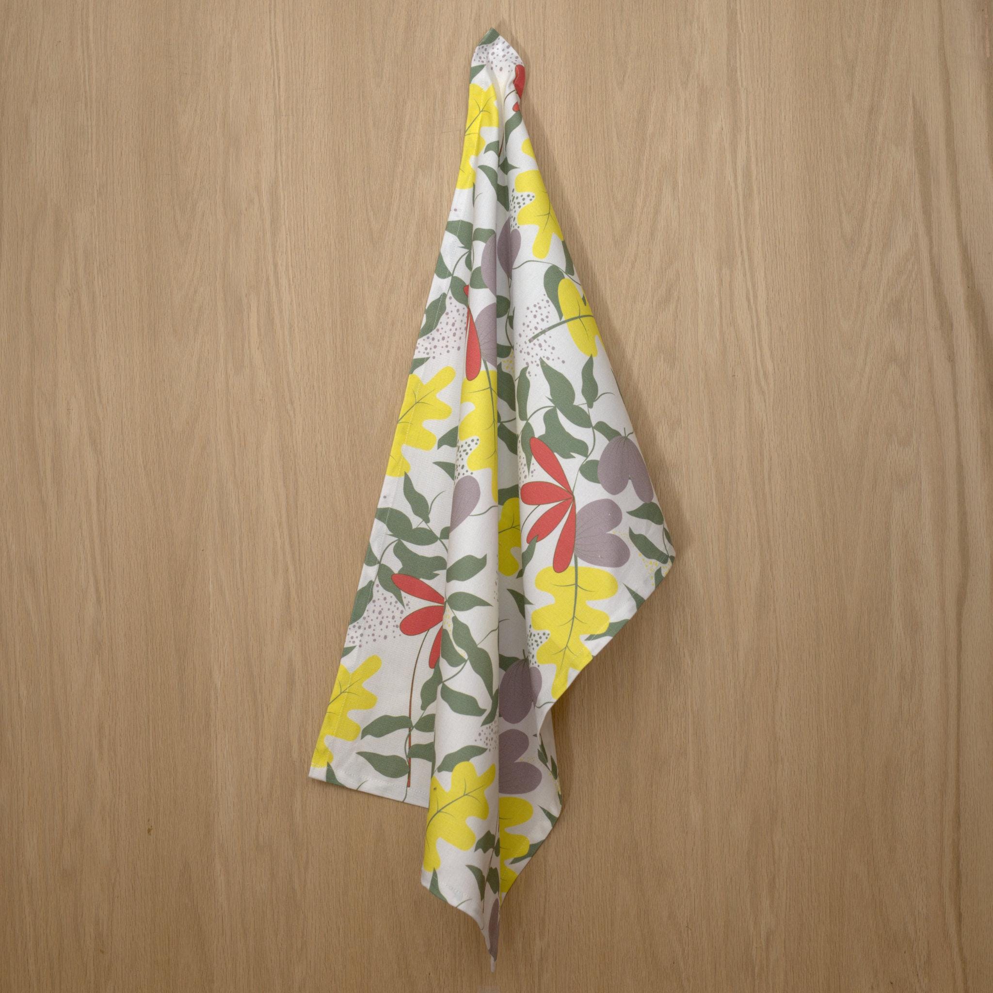 Just Leaves Tea Towels: Set/3