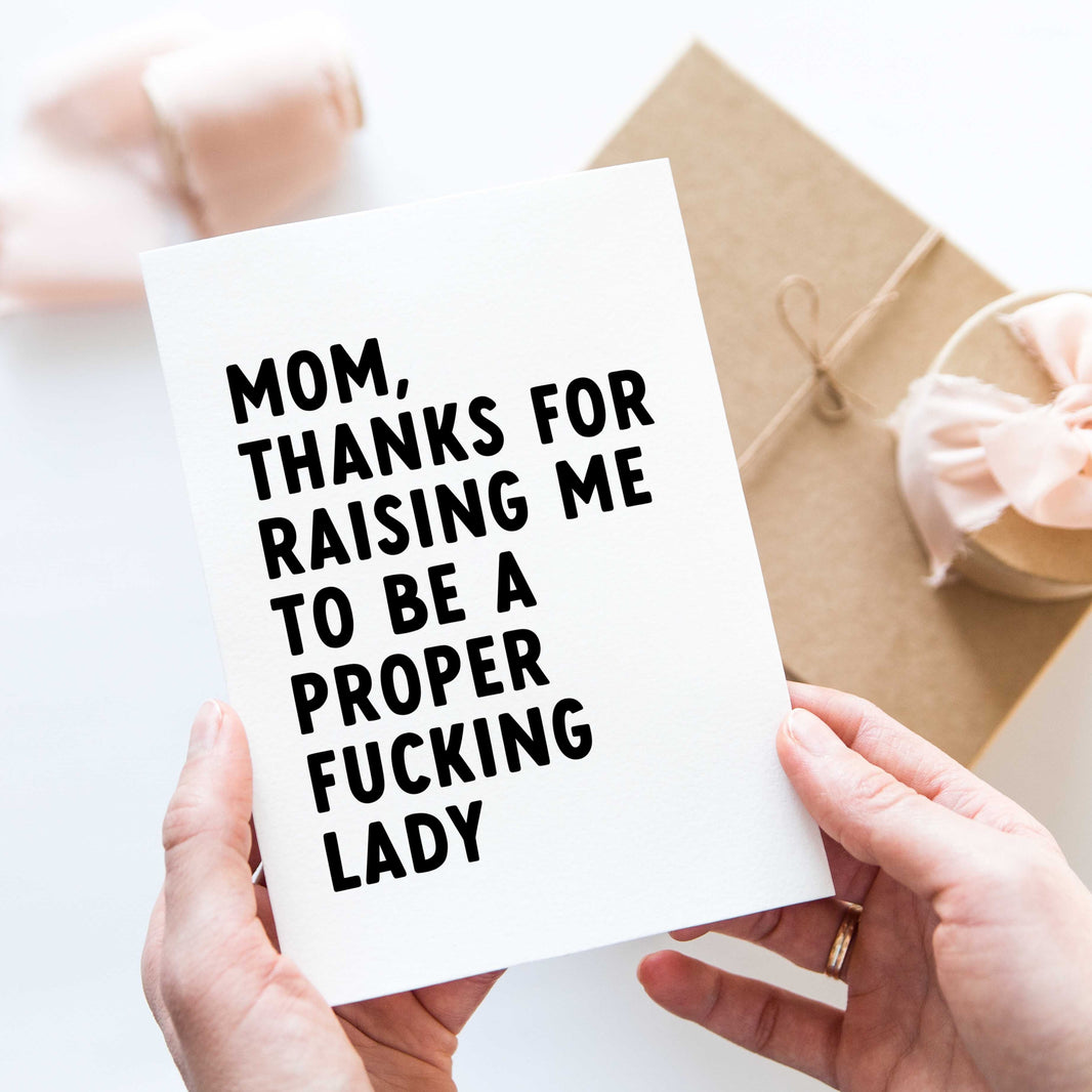Proper Fucking Lady
