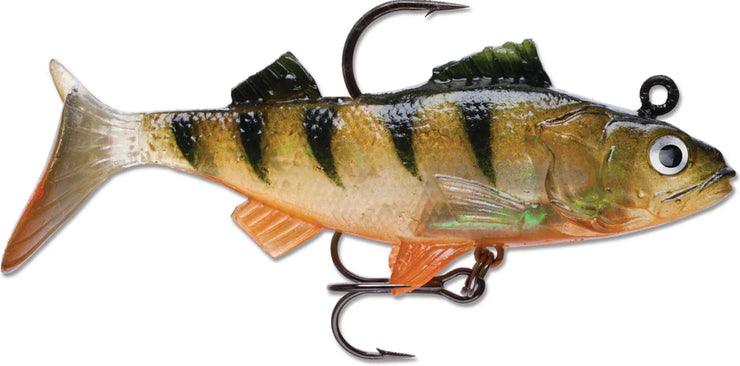Storm WildEye Live Perch Swimbait, 3", 1/4oz, Floating, 3 Pk